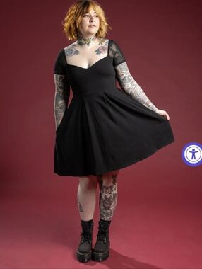 NWT Girrlscout Morgan Sweetheart Dress M